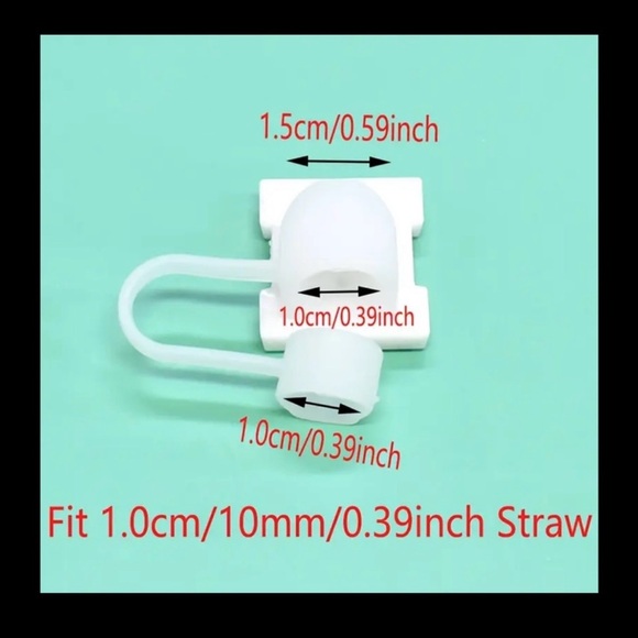 Dog/Puppy Straw Topper. Fits 10mm straw, NEW, Dust/Bug/Germ Proof your C… - Picture 8 of 8